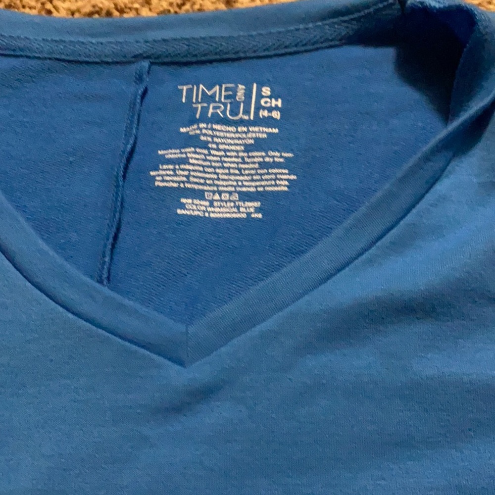 Blue dress with pockets